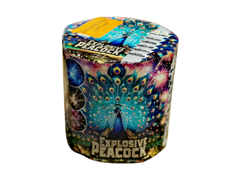 Wyrzutnia Explosive Peacock 10 strzałów  20mm