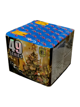 Wyrzutnia Świąteczny Czas 49 strzałów 1" PM14903