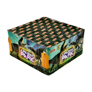 Wyrzutnia Jurassic Park 100 strzałów  0,8"