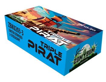 Petardy Triple Pirat ZomBum ZBK0203-3 P1- 100 sztuk