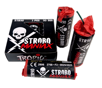 Stroboskop Maniax STR90 - 3 sztuki 90 sekund