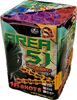 Wyrzutnia CLE4356 Area 51 - 16 strzałów 38 mm