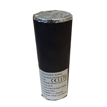 Fontanna sceniczna 4 metry 30 sekund SF430 Kat.T1 Srebrna