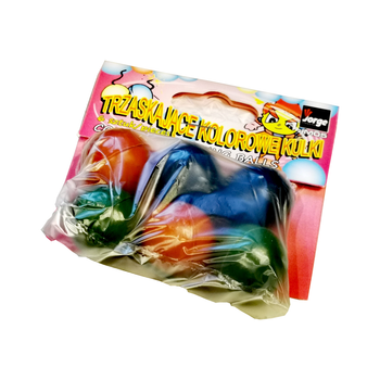 Kolorowe Trzaskające Kulki Jm05 6 sztuk