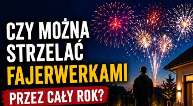 Czy można strzelać fajerwerkami przez cały rok? Aktualne przepisy 2026