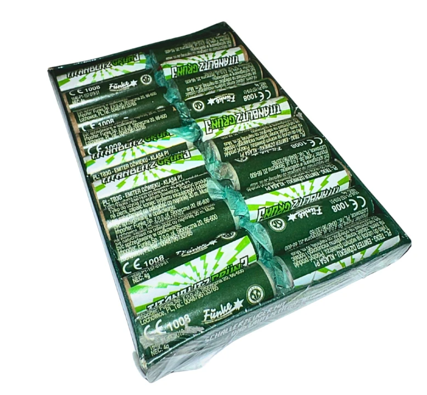 Petardy Titanblitz 3 Grun 20 sztuk 4 gramy/sztuka