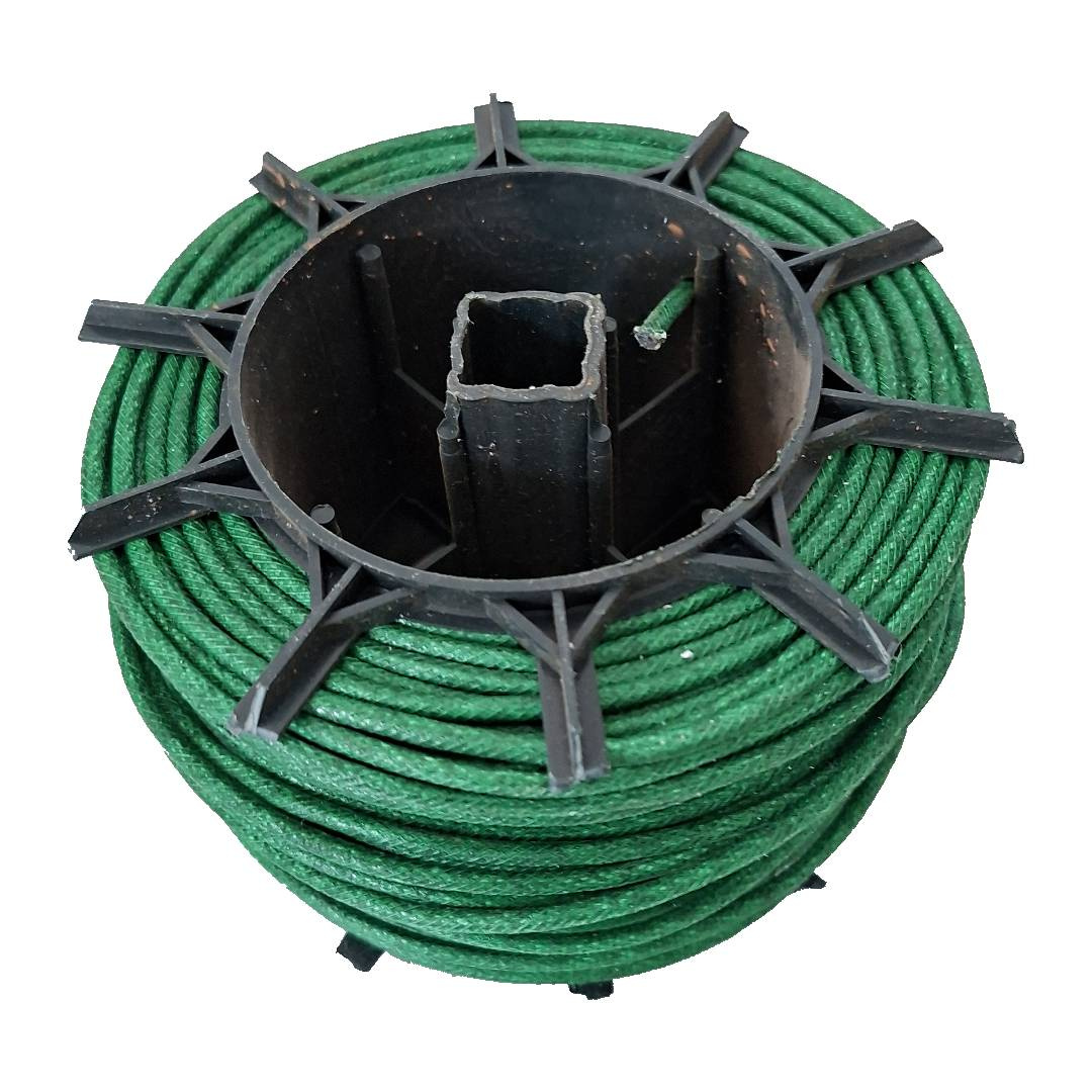 Lont Zielony Visco 3,5mm FU40 1 cm/s. 100 metrów