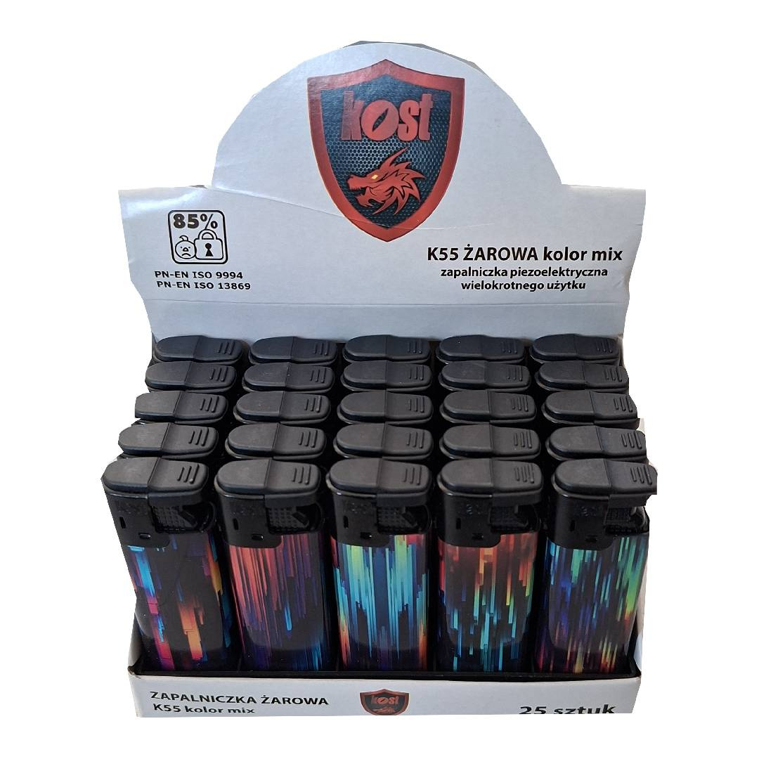 Zapalniczka KOST K-55 żarowa oklejka CR